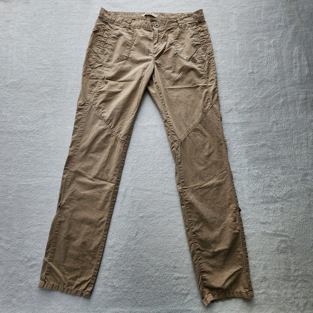 Mexx Cargo Pants Womens 6 Tan Low Rise Utility Lightweight Hiking 33W 31L Camp